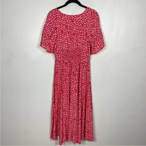 Free People In Full Bloom Floral Midi Dress - Picture 8 of 11